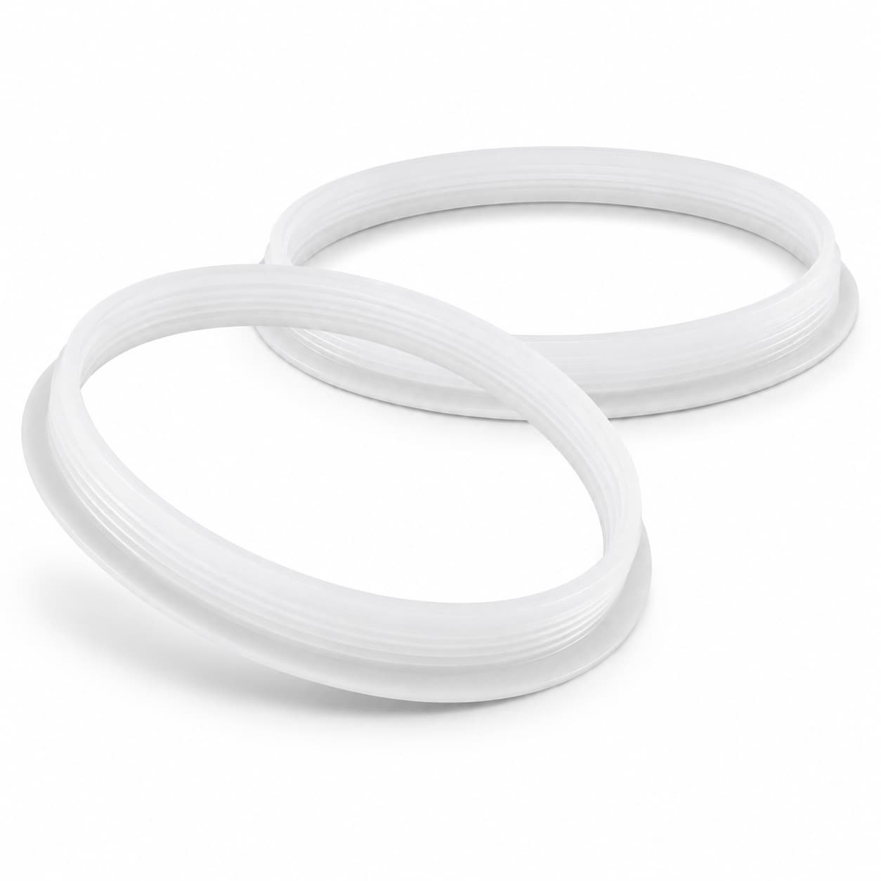 FROZTIVA two-pack white silicone slush machine hopper gaskets